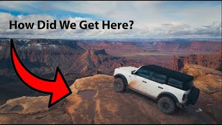 New Ford Bronco Badlands Does Top Of The World Moab Utah [upl. by Letnohc]