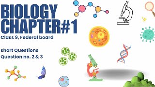 Biology Class 9  Chapter 1  Short Questions  Branches of biology  Part 2 [upl. by Aerdnas]