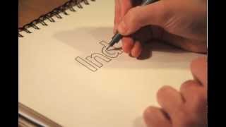 Amazing quick Drawing Indigos logo [upl. by Ahsil]