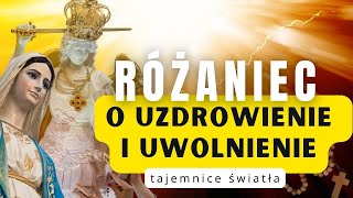 Tajemnice światła  Różaniec z modlitwą o uzdrowienie i uwolnienie [upl. by Assyli]