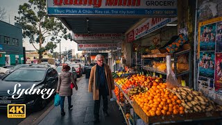 4K Bankstown Sydney Australia Walking Tour  Exploring Vietnamese Market [upl. by Foulk]