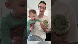 Introducing Peanut Butter To My 6 Month Old 🥜 Baby allergen test [upl. by Arual]