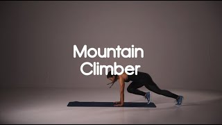 Mountain Climber  Exercise Demo [upl. by Anelah]