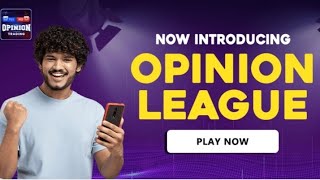 Cricket Prediction app  Now Introduced Opinion League  Opinion Trading  Opinion App  No Tds [upl. by Sholley]