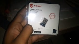 DIGISOL 150Mbps WIRELESS USB ADAPTER Unboxing Video  DIGISOL 150Mbps DGWN3150Nu WIRELESS [upl. by Akerehs244]