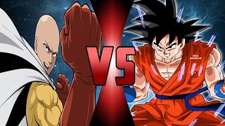 Saitama vs Goku [upl. by Idnir]