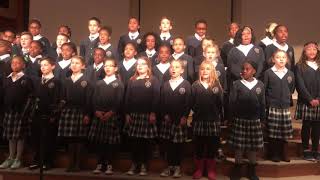 Grace Christian School in Blacklick Ohio Performs Romans 8 Speech Choir [upl. by Llenahs333]