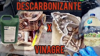 Vinagre X Descarbonizante Qual será o melhor pra limpar motor [upl. by Wolram]