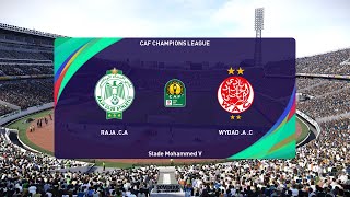 Raja Club Athletic vs Wydad Casablanca 02062024 Botola Pro PES 2021 [upl. by Derraj]