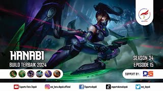 Highlight Gameplay Hanabi MLBB Season 34 Episode 15 Full Movie mobilelegends highlight hero [upl. by Legge494]