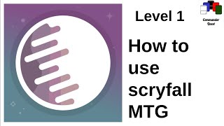 How to use Scryfall MTG level 1 [upl. by Mayne]