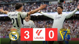 Real Madrid vs Cadiz 30 Santiago Bernabeu  La Liga 2024  MATCH REVIEW [upl. by Neyut]