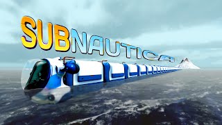 I Built The WORLDS LONGEST 500 Module SEATRUCK In Subnautica [upl. by Ennaitak]