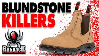 REDBACK  Most comfy boots EVER  CUT IN HALF  Blundstone Killers [upl. by Eustasius]