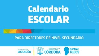 321CALENDARIO ESCOLAR [upl. by Sprage]