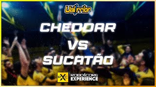 Cheddar vs Sucatão  Robocore Experience 2023 [upl. by Edgell273]