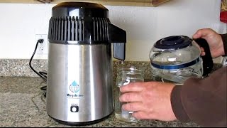 How To Easily Distill Water At Home Using The Megahome Countertop Water Distiller Model MH943SB [upl. by Glen]