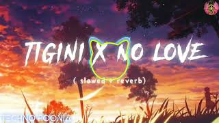 TIGINI×NO LOVESLOWEDREVERBMASHUP SONGsonglofimusictendingsong [upl. by Asatan]