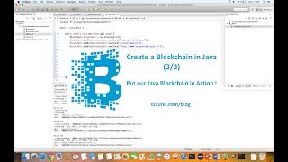 Put our own Java Blockchain in Action [upl. by Darra985]