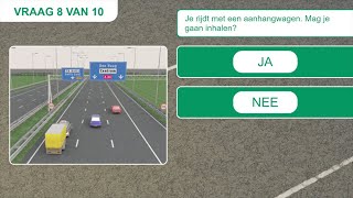 🚗 CBR Auto Theorie Examen oefenen 10 Vragen voor een Succesvolle Voorbereiding 🚗 [upl. by Tiloine]