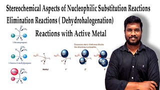 12Stereochemical Aspects  Dehydrohalogenations  Reactive with Metals  Haloalkanes [upl. by Oibaf]