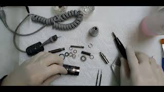 How to open Kupa UP200 handpiece nail drill Part 1 [upl. by Adile199]