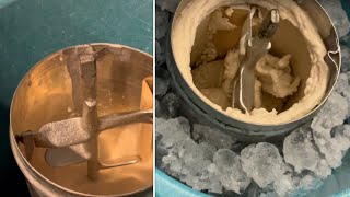 The SECRET to making homemade ice cream ￼salt on ice drives temperature down [upl. by Yrffoeg]