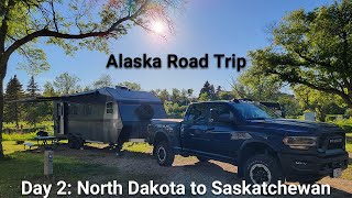 Alaska Road Trip  Day 2 Casselton ND to Moose Jaw SK [upl. by Laemaj700]