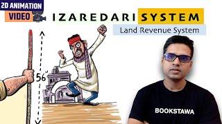 Izaredari System  Land Revenue System in India During British Rule  UPSC [upl. by Akirahc]