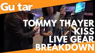 Tommy Thayer  Kiss  Live Gear Breakdown [upl. by Luhe]