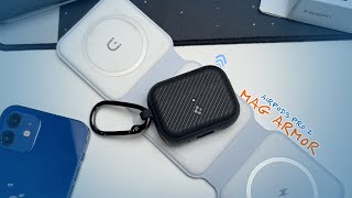 THE BEST AirPods Pro 2 Case Spigen Mag Armor [upl. by Alyakcim]