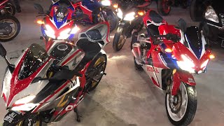 REVIEW MOTOR honda CBR250rr FULL BREMBO AND ACCESSORIES [upl. by Amikahs]