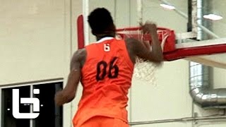 Derrick Jones The BEST Dunker In The Nation UNLV Rebel Has INSANE Hops [upl. by Eniamej]