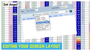 Bet Angel  Setting up your perfect screen layout for Trading [upl. by Enelyw]