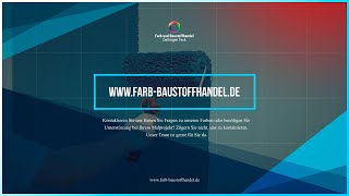 Farb und Baustoffhandel Dettingen Teck  wwwfarbbaustoffhandelde [upl. by Marshal]