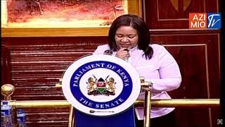 Sen Onyonka TOUGH WORDS to CS Miano asks her to deliver the message to Ruto [upl. by Lidah388]