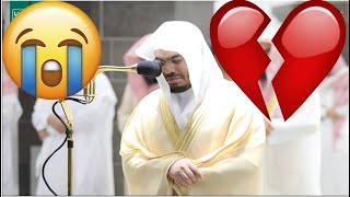 Imam Breaks Into Tears   Emotional Makkah Tahajjud Prayer  Sheikh Yasser AlDosari [upl. by Cicenia971]