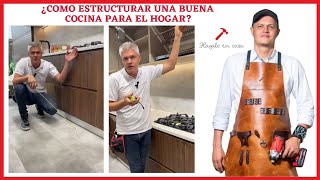 ¿Como estructurar una buena cocina para el hogar [upl. by Ursal]