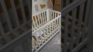 Baby Cot Assembly builtbyzee build assembly positivity energy flatpackfurniture [upl. by Esmond813]