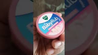 Review Vicks Baby rub Good for Cold cough stuffy nose running nose for babies Go for it [upl. by Maxia]