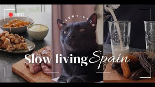 Slow living silent vlog Spain  the art of slow living  simple quiet living for introvert [upl. by Amme]