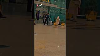 Mother waiting at Airport for his beloved one oo Mother your love is unforgettable ماں تجھے سلام [upl. by Floris718]