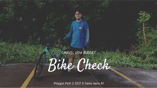 BIKE CHECK  GRAVEL LOW BUDGET PATH 2 2021 [upl. by Oicirtap]