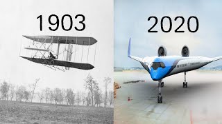 Evolution of Airplanes 1903  2020 [upl. by Hicks]