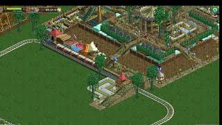 Mini Park 8 rct rollercoastertycoon [upl. by Quiteris645]