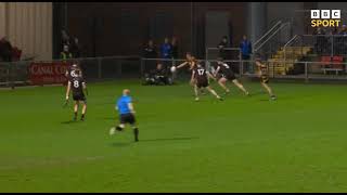 EARLY JAMES SMITH GOAL  KILCOO V CROSSERLOUGH  2024 ULSTER CLUB FOOTBALL CHAMPIONSHIP [upl. by Ranilopa423]