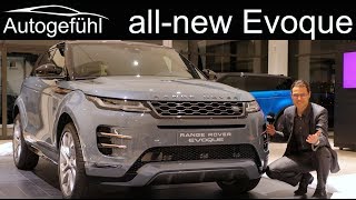 Allnew Range Rover Evoque REVIEW Exterior Interior 2019 2020  Autogefühl [upl. by Adeuga623]