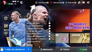 Como Ter Dinheiro Infinito no FC mobile 2024  Novo Apkmod fc 24 [upl. by Etnomed828]