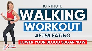 Walking workout after eating 10 minutes  Lower your blood sugar now [upl. by Allenotna]