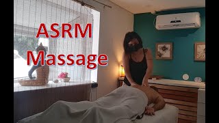 ASMR Massagem Relaxante nas Costas e Pescoço [upl. by Hippel]